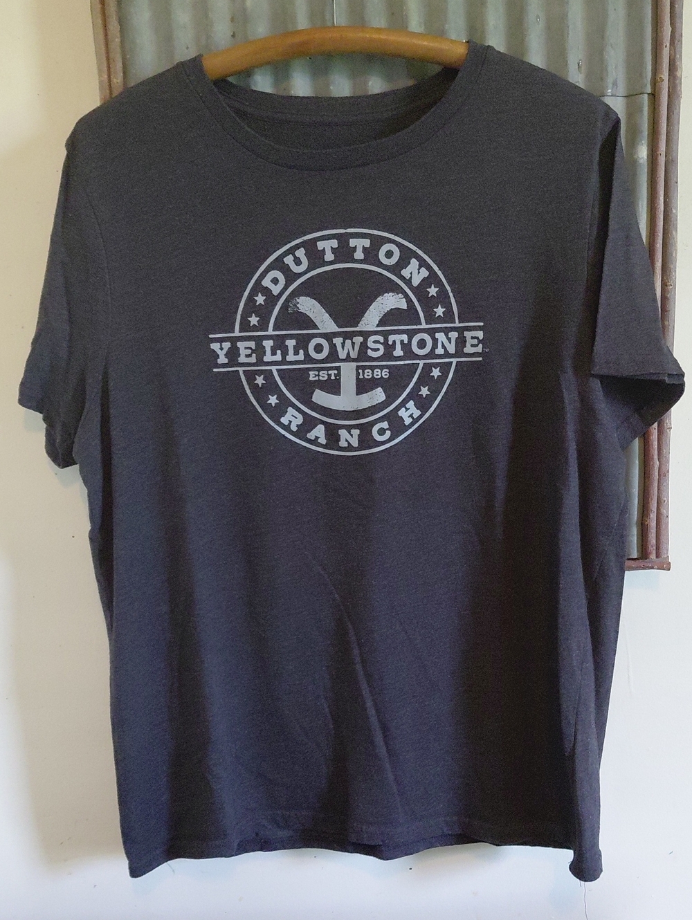 Yellowstone Ranch Charcoal Tee